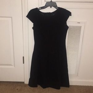 Black Pleated Dress
